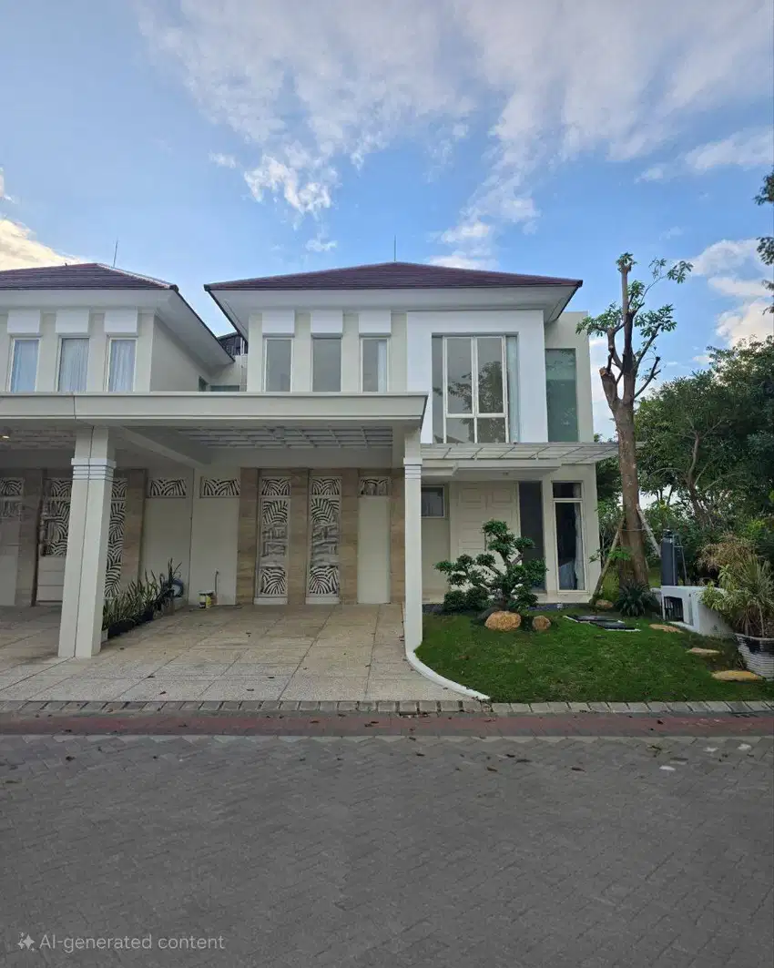 Rumah Mossel Bay Pakuwon City  STRATEGIS FURNISH MINIMALIS