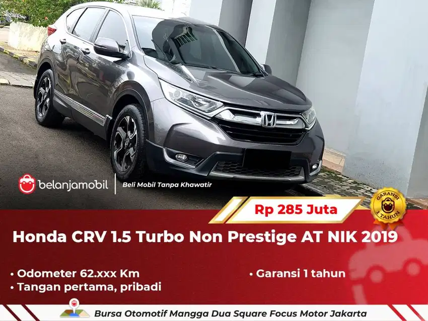 [ GARANSI 1TH ] Honda CRV CR-V CR V 1.5 Turbo Non Prestige 2019/2020
