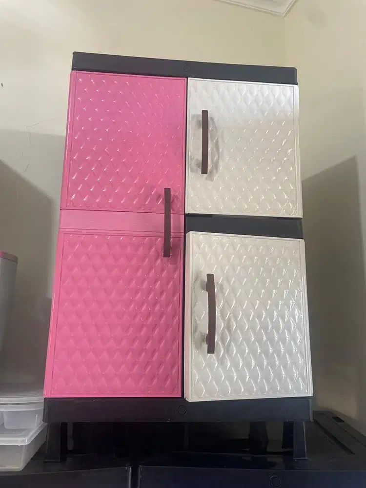 Lemari plastik susun 2