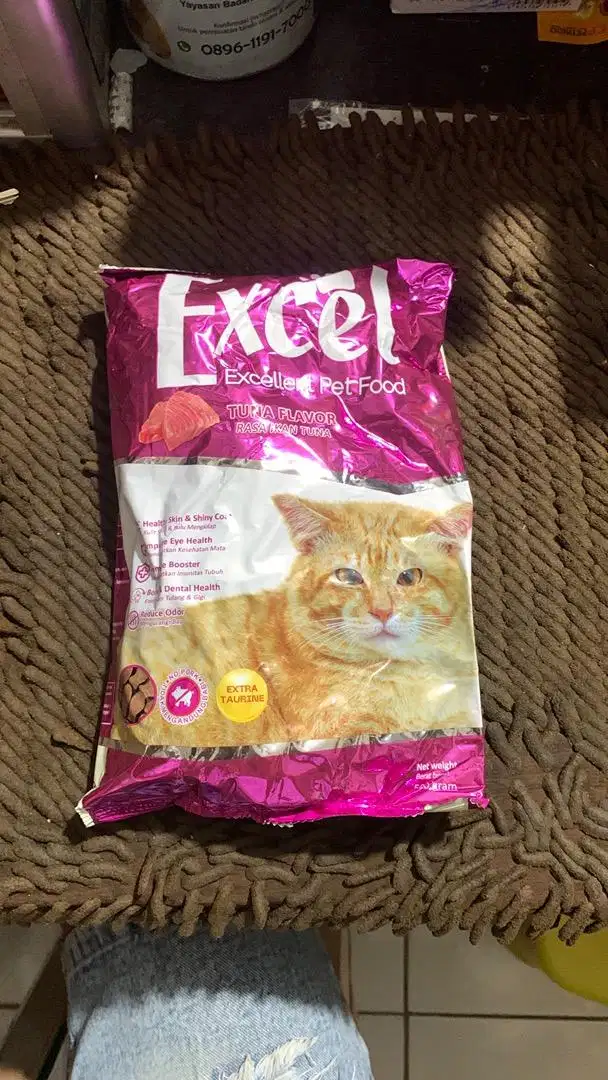 Pakan kucing mulai 10.500/500gr minimartani