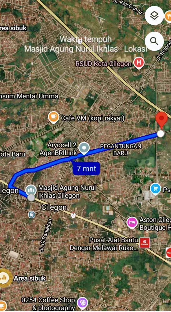 DIJUAL LAHAN DI PERKOTAAN KOTA CILEGON