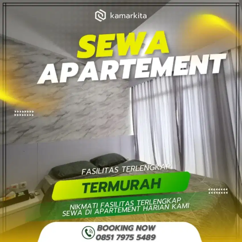Sewa Apartemen Harian/Transit BASSURA CITY Jakarta Timur Termurah