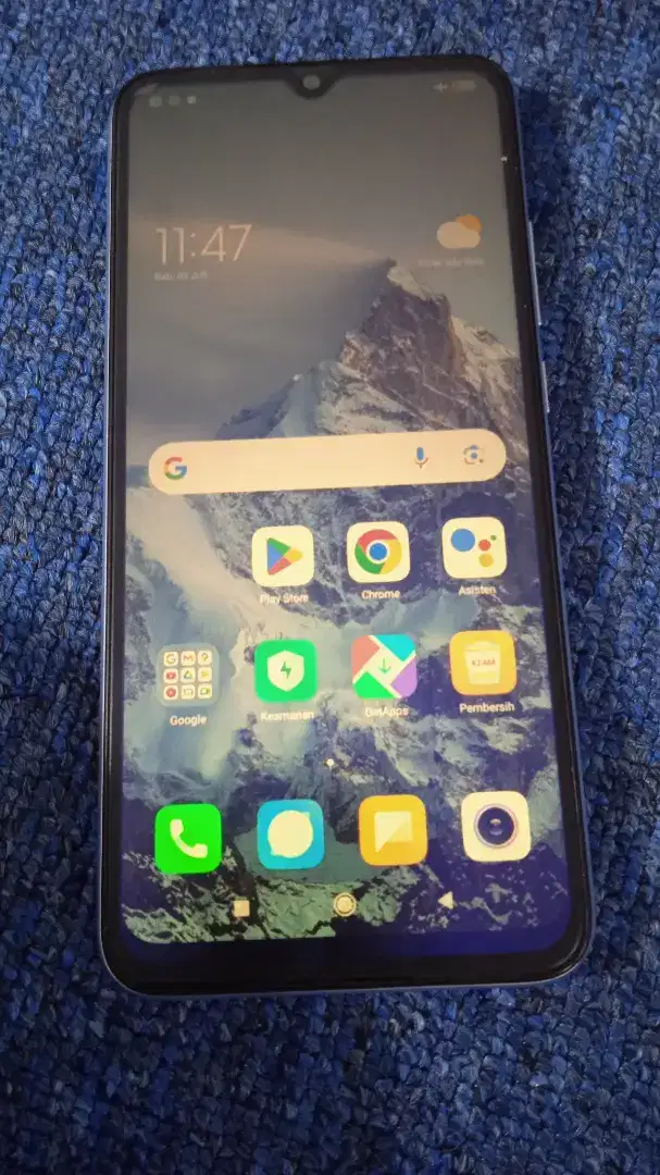 Handphone redmi 10A seken bagus 4/64