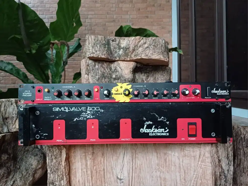 pream gitar jackson JX3 + power jackson simulvalve 400
