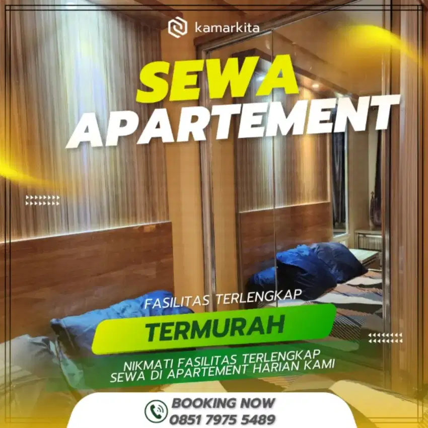 Sewa Apartemen Kalibata City Harian/Transit Termurah Jakarta Selatan