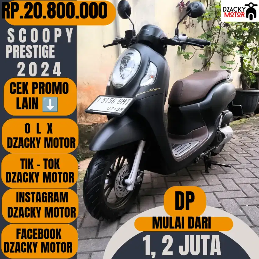 SCOOPY PRESTIGE 2024 SECOND LIKE NEW