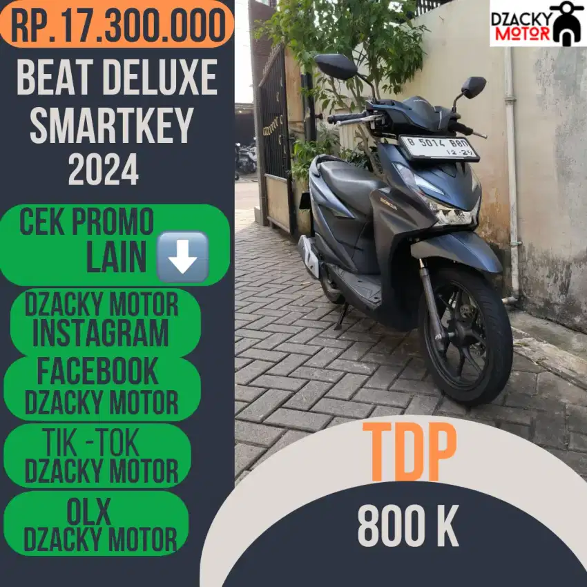 BEAT DELUXE SMARTKEY 2024 DP PROMO SECOND LIKE NEW