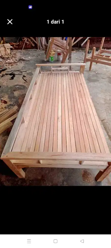 kursi kayu tangga kayu kursi bambu dll