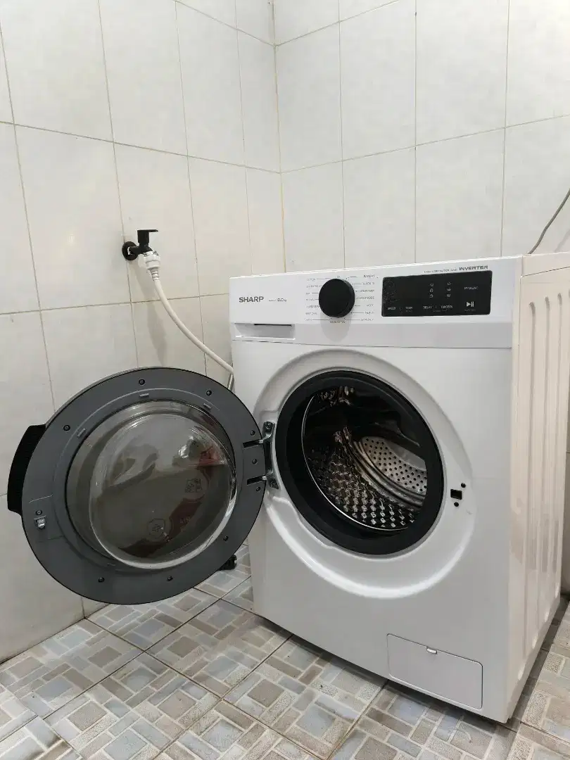 MESIN CUCI SHARP INVENTER 8KG