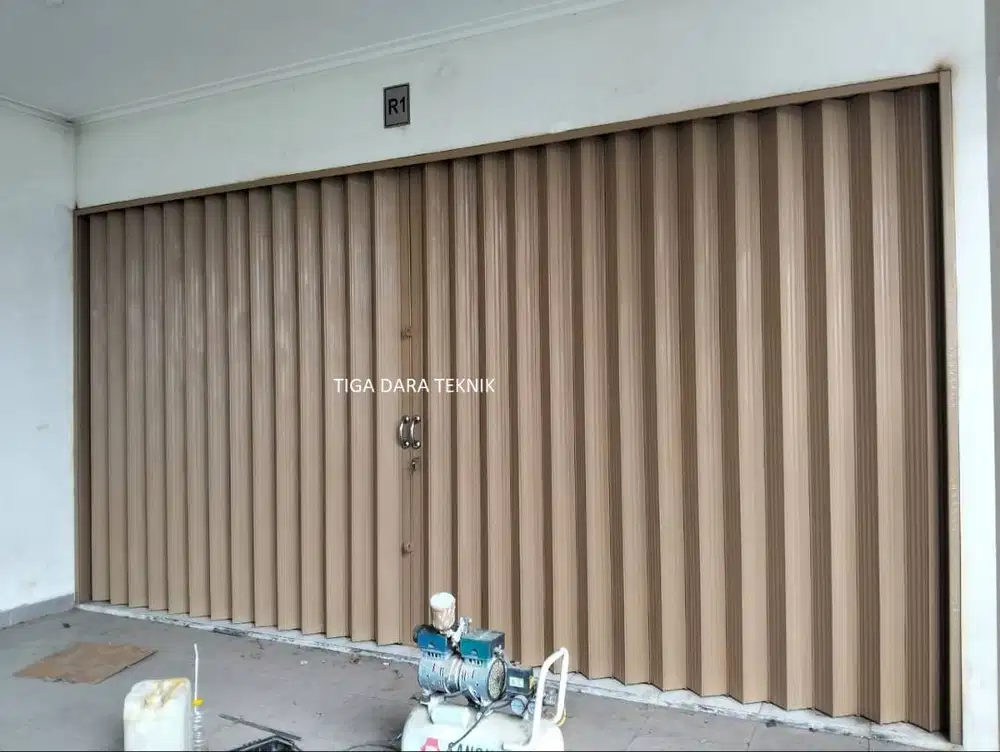 Gerbang geser, Pintu folding gate harmonika | Pasang dan Serpis AHLI