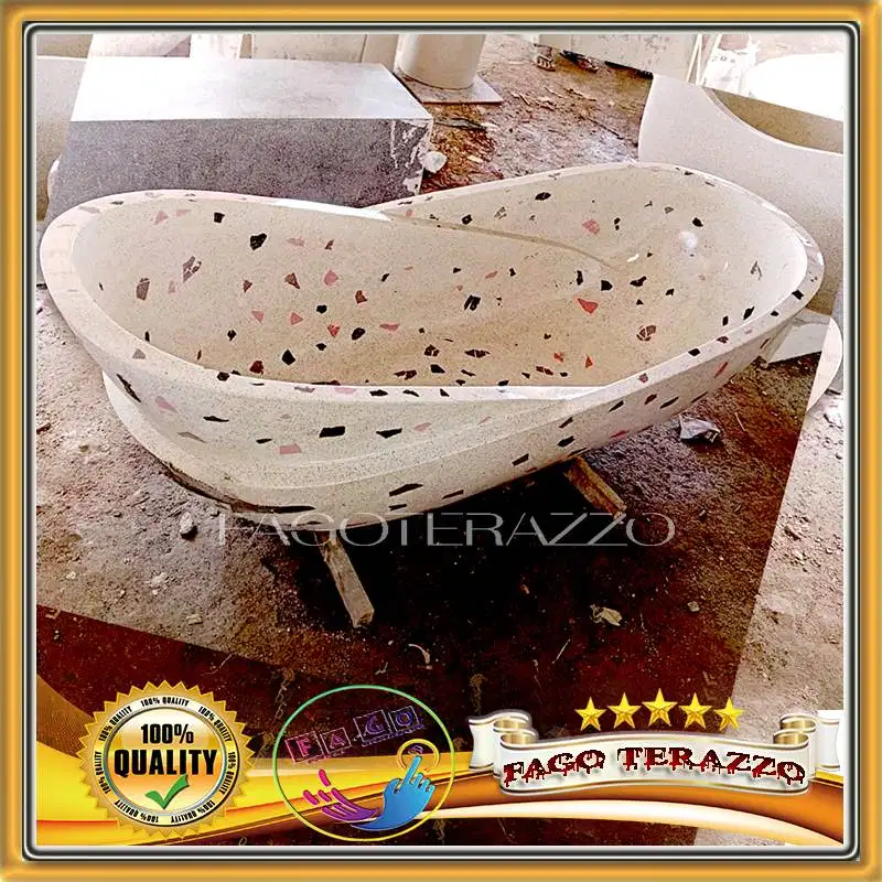 Bathtub Teraso Terazzo Type Twins Berkualitas