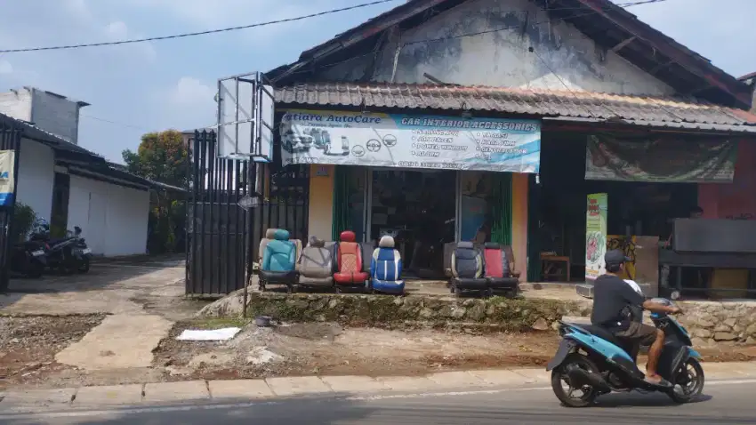 Disewakan ruko untuk bengkel ...kulinener...dll tmpat bsa direnovasi