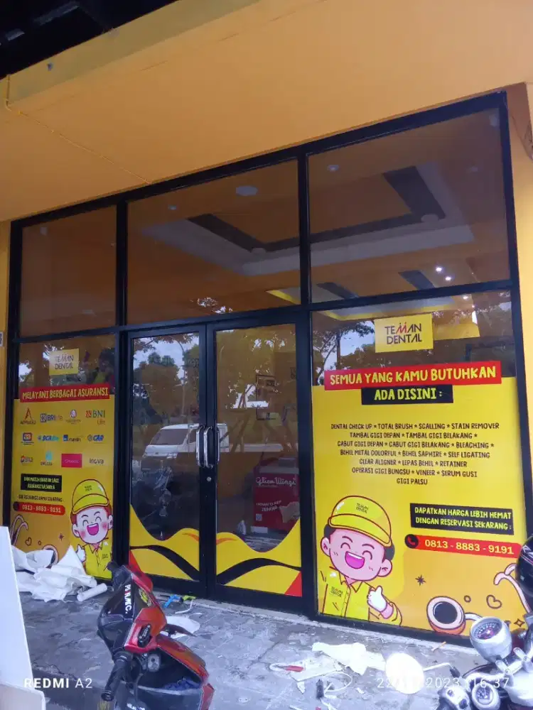 Jasa pasang sticker kaca film