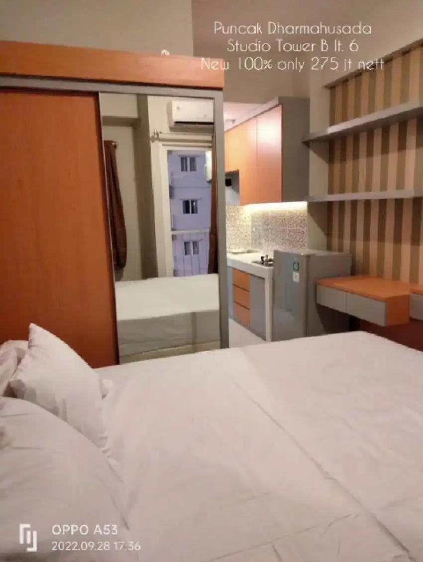 Apartemen Puncak Dharmahusada, Surabaya Timur..Full Furnish Siap Huni