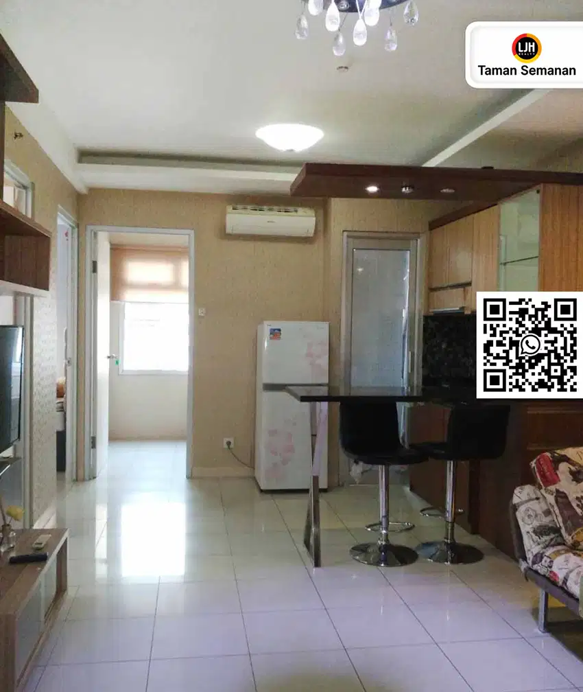 Apartemen Green Bay Pluit, Tower E, Jakarta Utara, 49 m², Lt. 19, PPJB