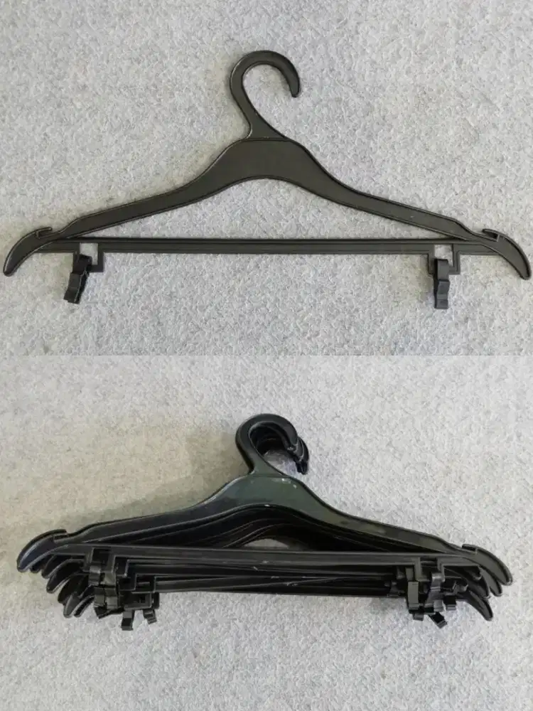 Hanger/Gantungan Baju Dewasa + Penjepit