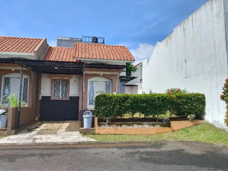 Rumah Tanah Hook di Rancamaya Golf Estate Bogor