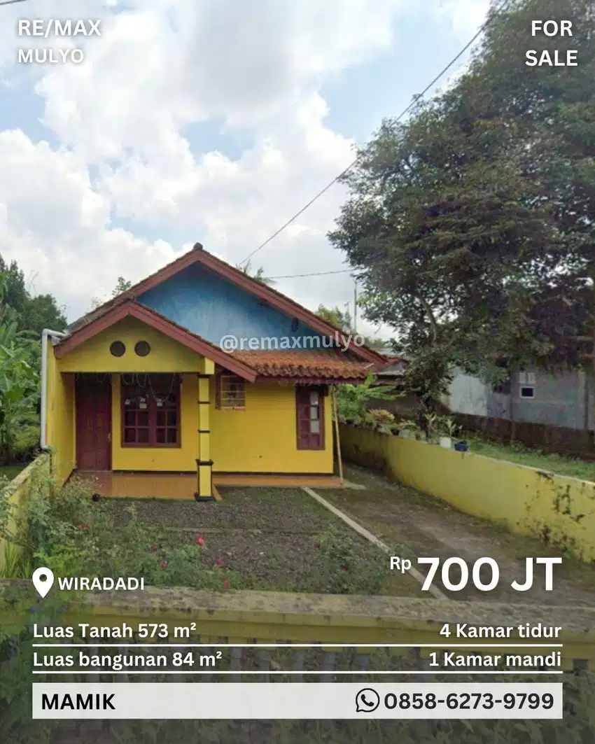Dijual Rumah Strategis Dengan Halaman Luas
