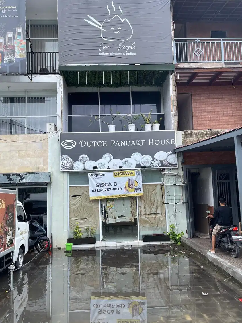 Ruko 3 Lantai Lokasi Strategis di Pusat Bisnis Jl Dewi Sri Kuta