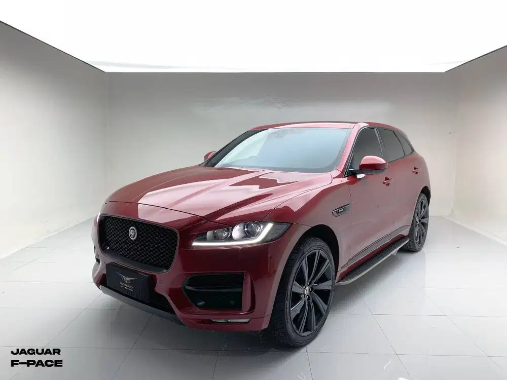 JAGUAR F-PACE R-SPORT 2016 RED ON BLACK