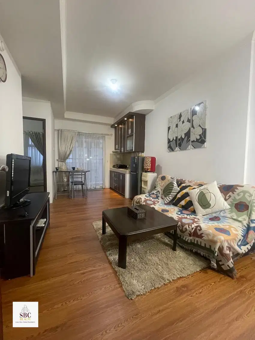 Sewa Apartemen Mediterania Garden Residences 2 2BR Furnished Bersih