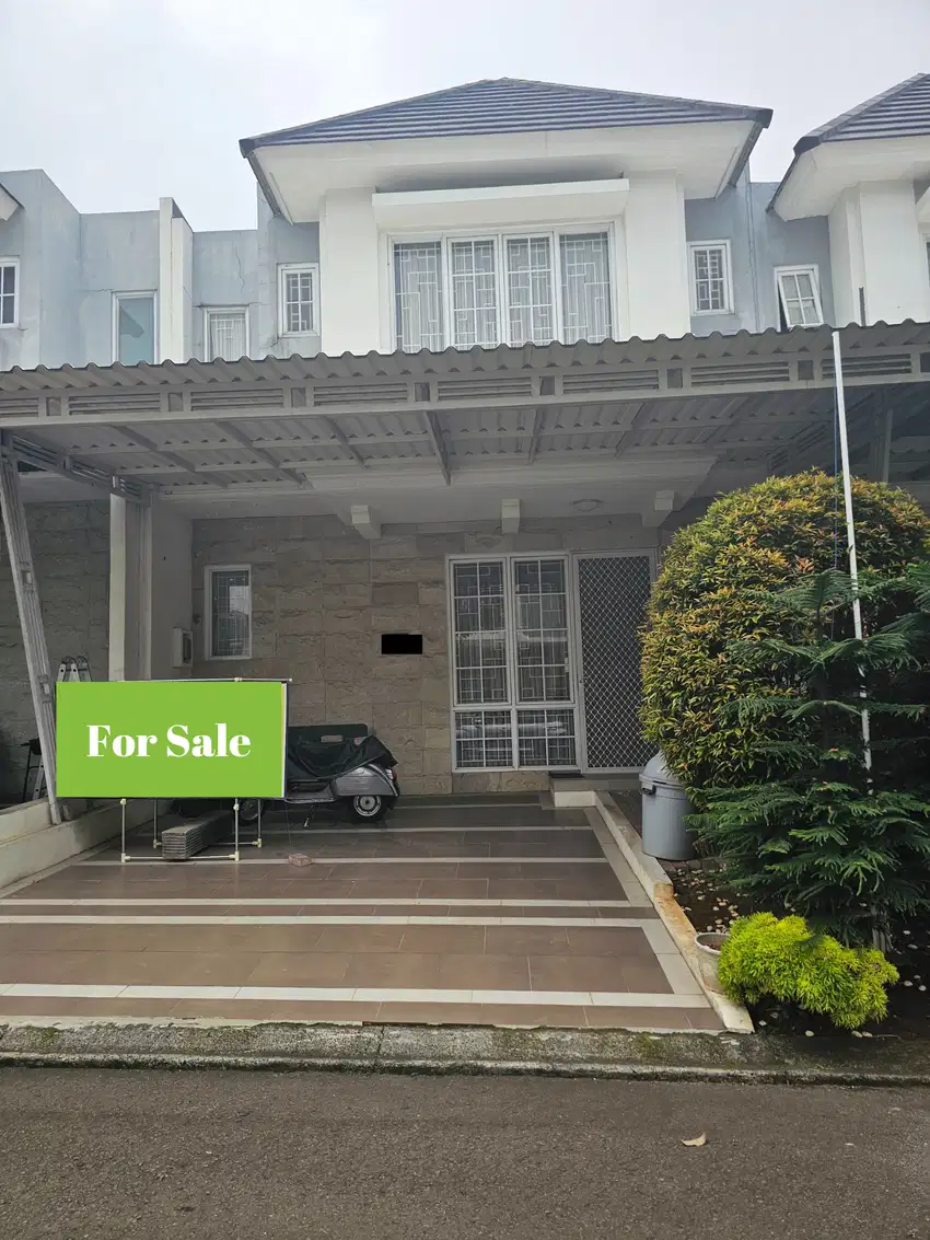 Dijual murah rumah bangunan baru di cluster depan Citra Gran Cibubur