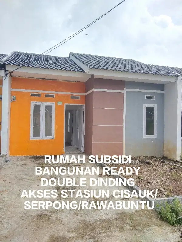 segera survei dan booking unit terbatas subsidi terdekat cisauk