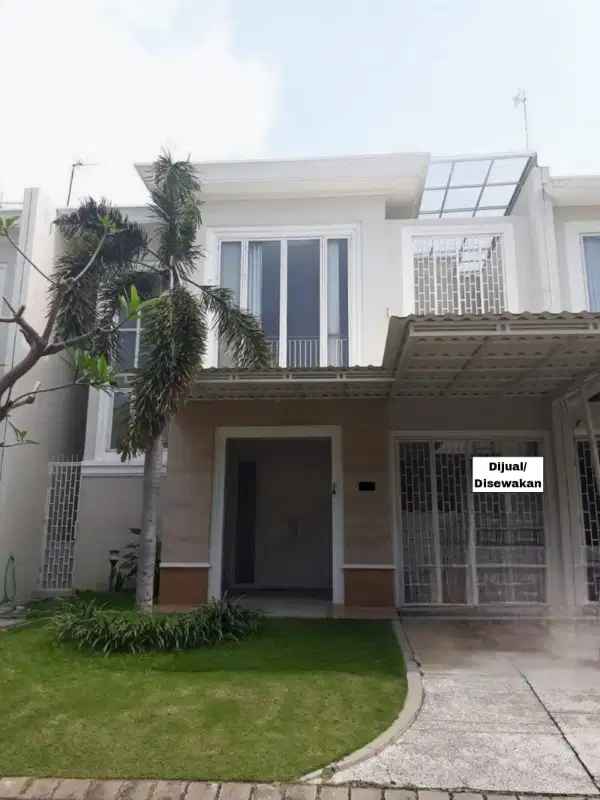 Dijual Rumah 2 lantai Long beach Pakuwon City Full Furnished.