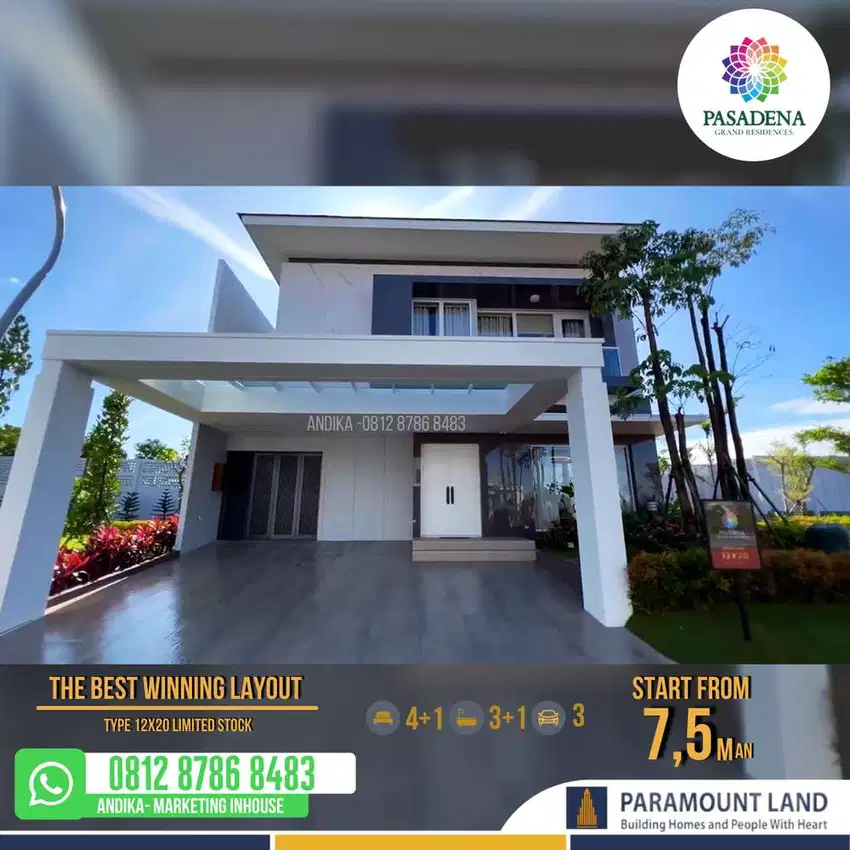 RUMAH SULTAN 2 LANTAI PALING LARIS DI GADING SERPONG