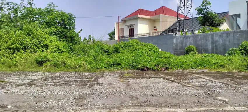 Pekarangan SHM Tepi Aspal Mobil Papasan Lokasi JL.Kabupaten Dekat Lave