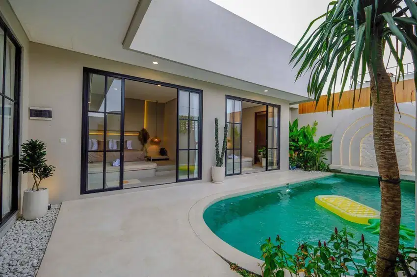 2 Bedr villa dijual SHM di Kedungu