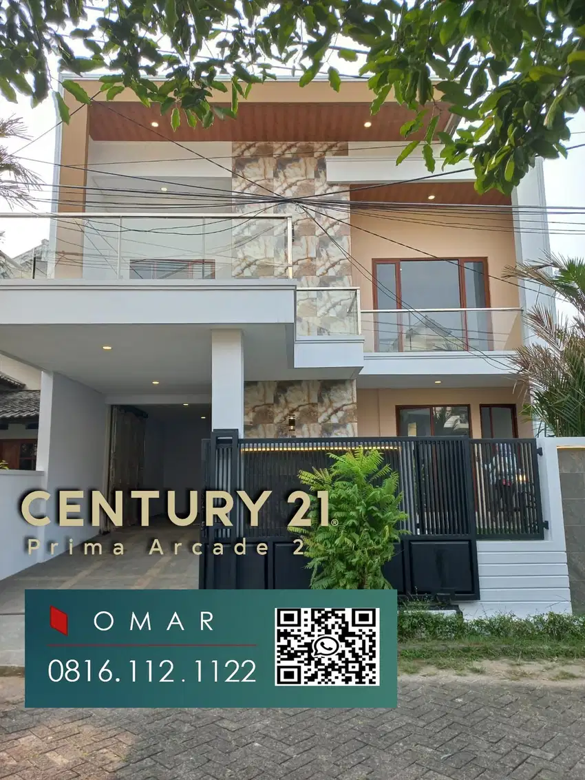 Rumah Baru luas di jalan puter sektor 5 bintaro