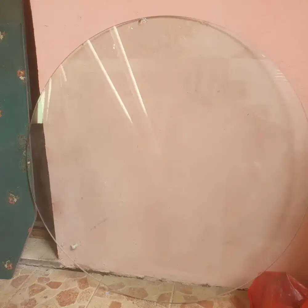 Kaca Meja Bulat