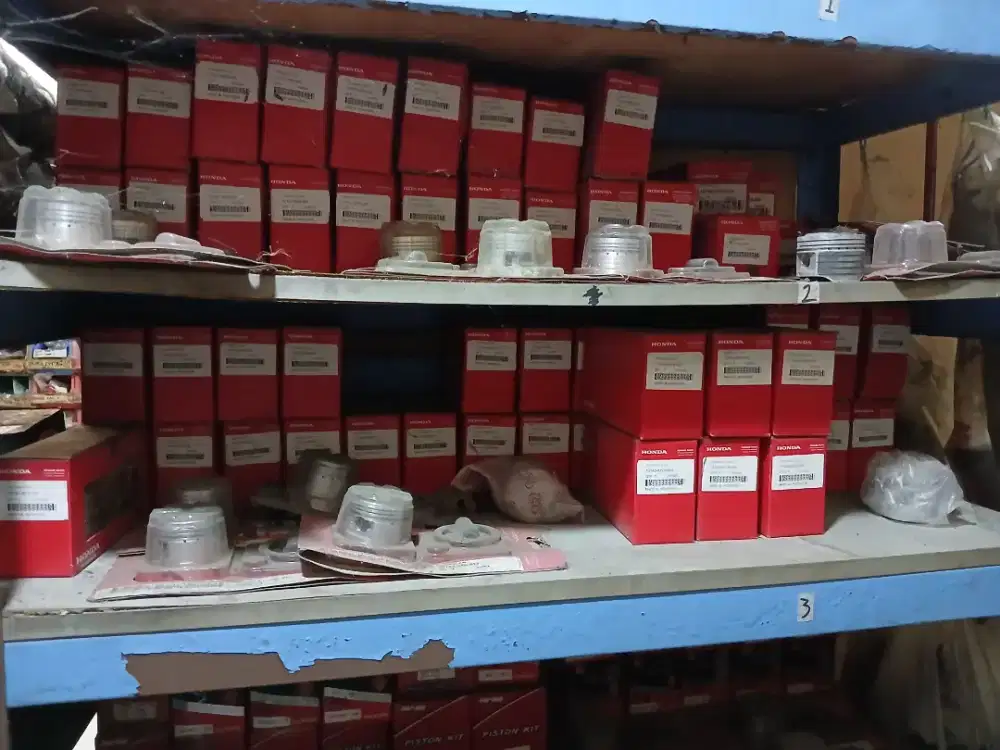 DIJUAL BORONGAN SPARE PART MOTOR ORIGINAL DAN MERK BIASA