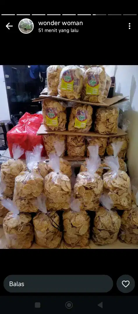 Kripik tempe super