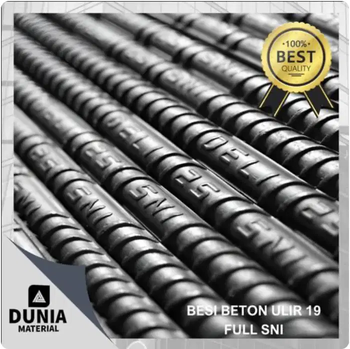 Besi Beton Ulir 19 mm Full SNI