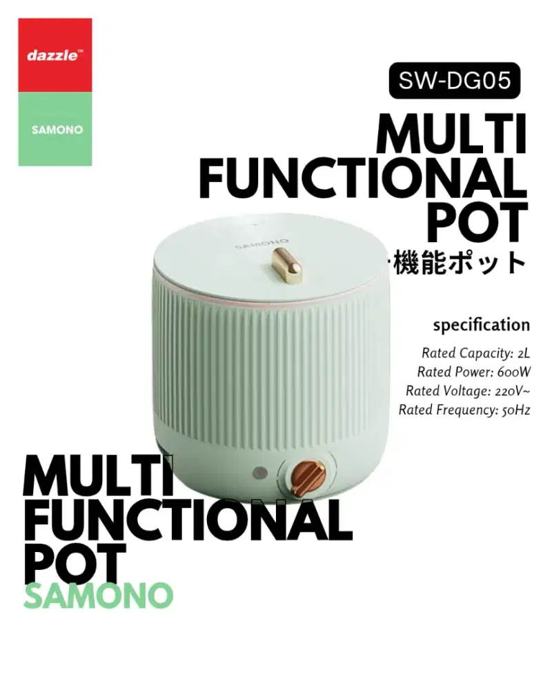 SAMONO Panci Listrik Multi-Fungsi SW-DG05