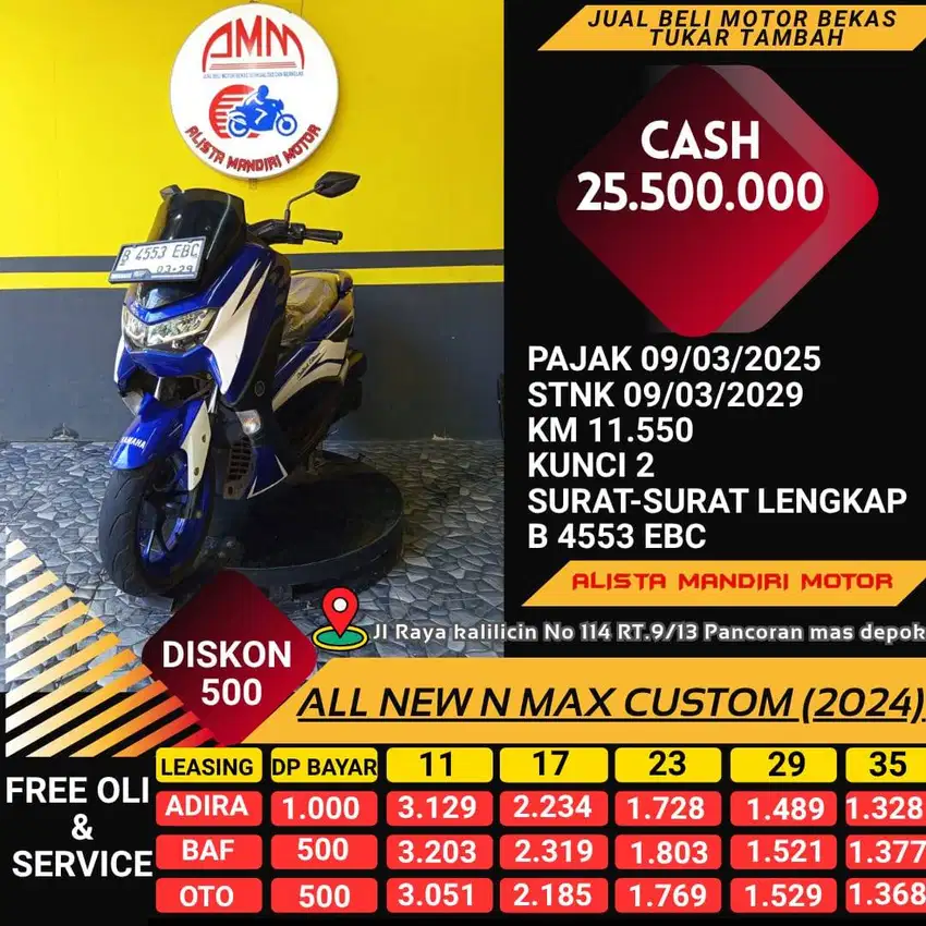DP 700RB/ KM11 RB RASA BARU/ ALL NEW N MAX CUSTOM 2024