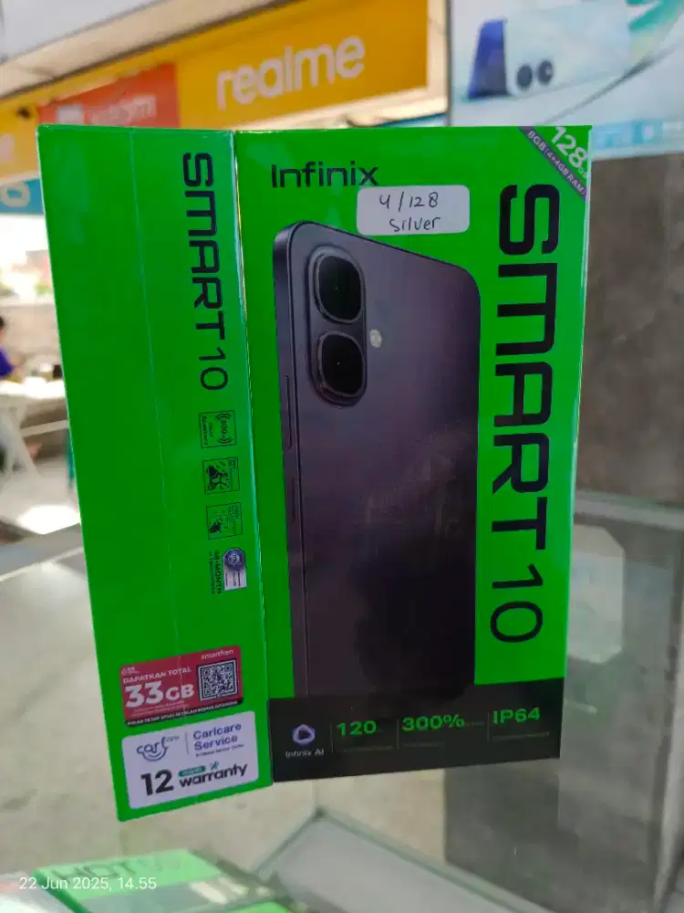 infinix Smart 10 4/128Gb Segel