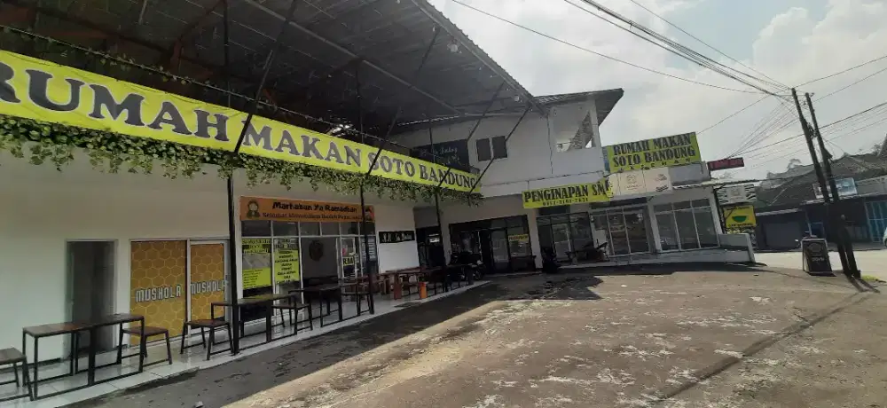 Rumah di jual pinggir jl raya pangalengan dekat  pasar dan wisata