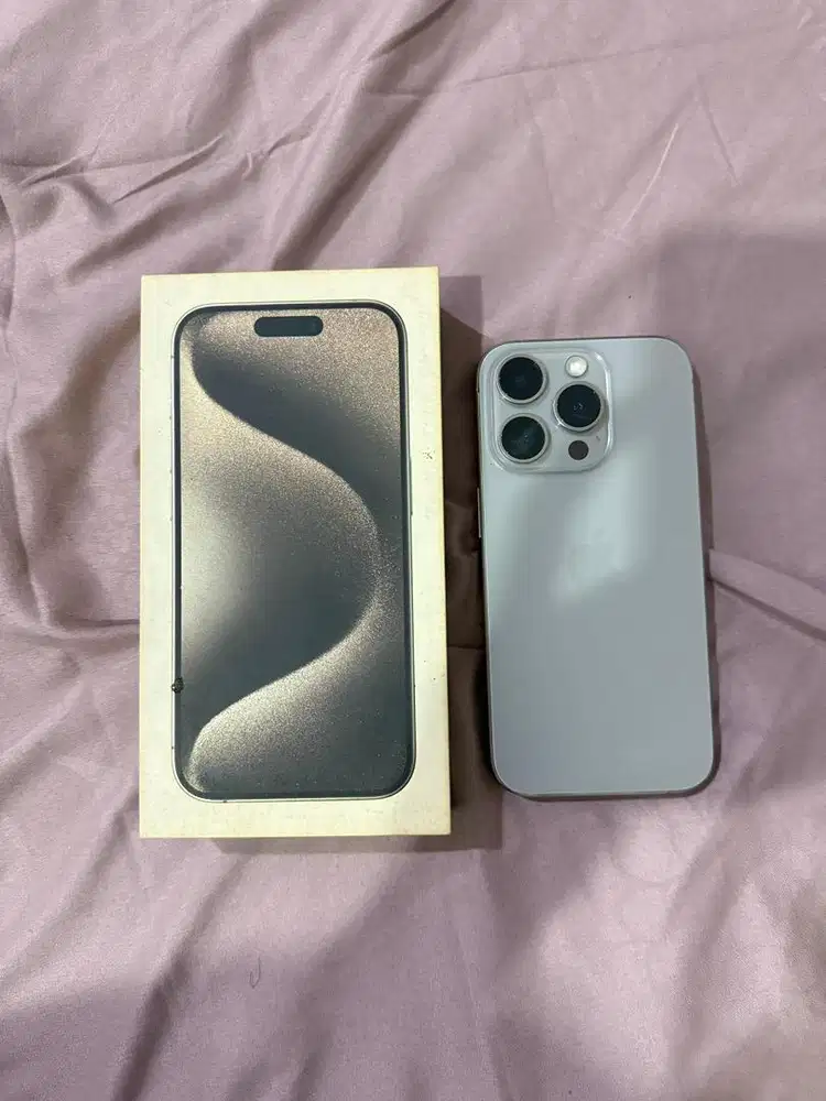 IPHONE 15 PRO 256GB NATURAL TITANIUM EXIBOX