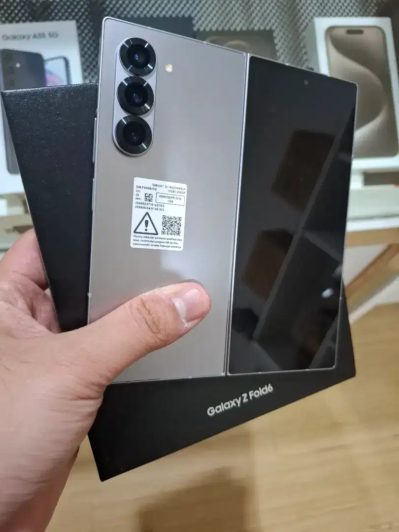 Samsung z fold 6 256 SEIN mulus lengkap