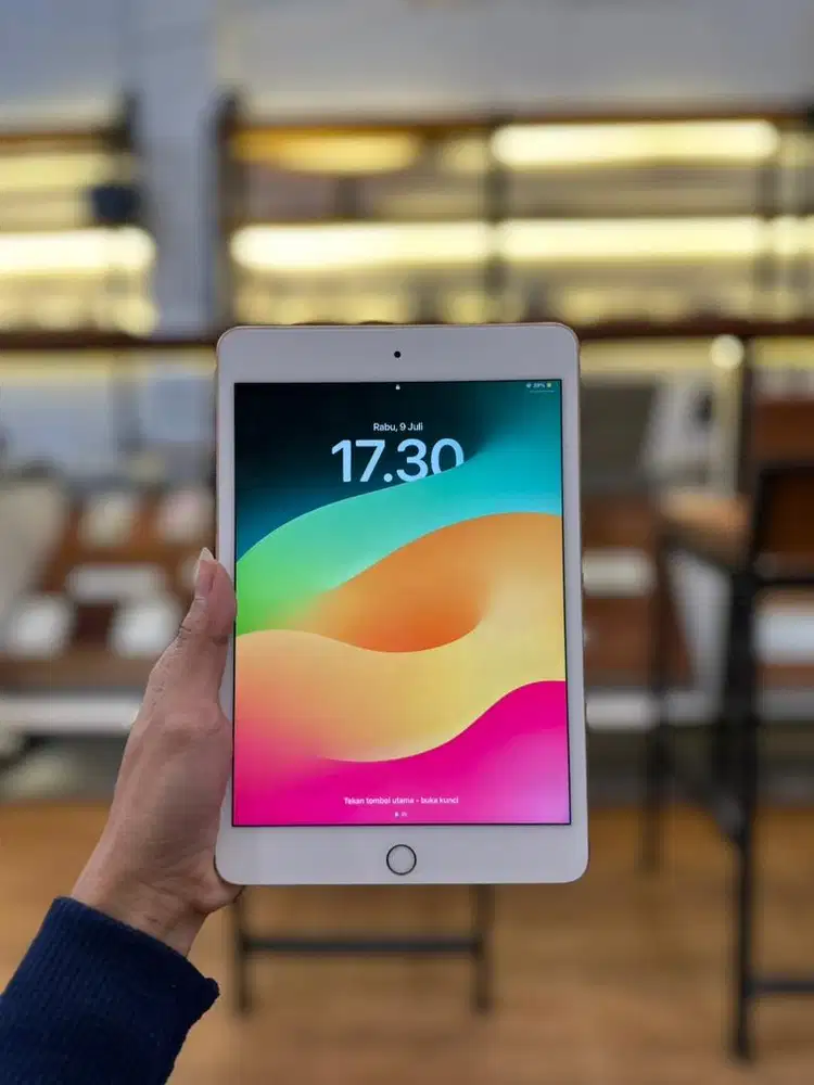 iPad Mini 5 256GB WiFi + Cellular Rose Gold Fullset Mulus