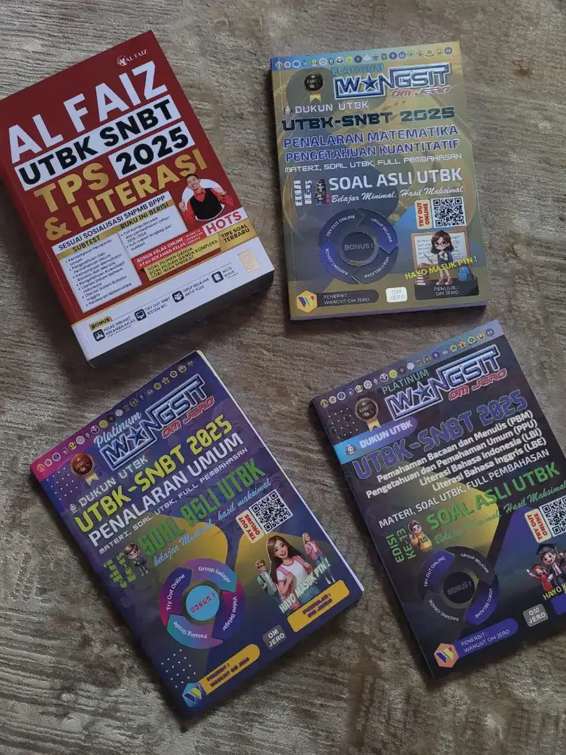 PAKET LENGKAP BUKU SNBT UNTUK KULIAH