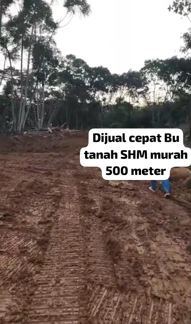 Dijual cepat Bu tanah SHM murah 500 meter terdekat jakarta