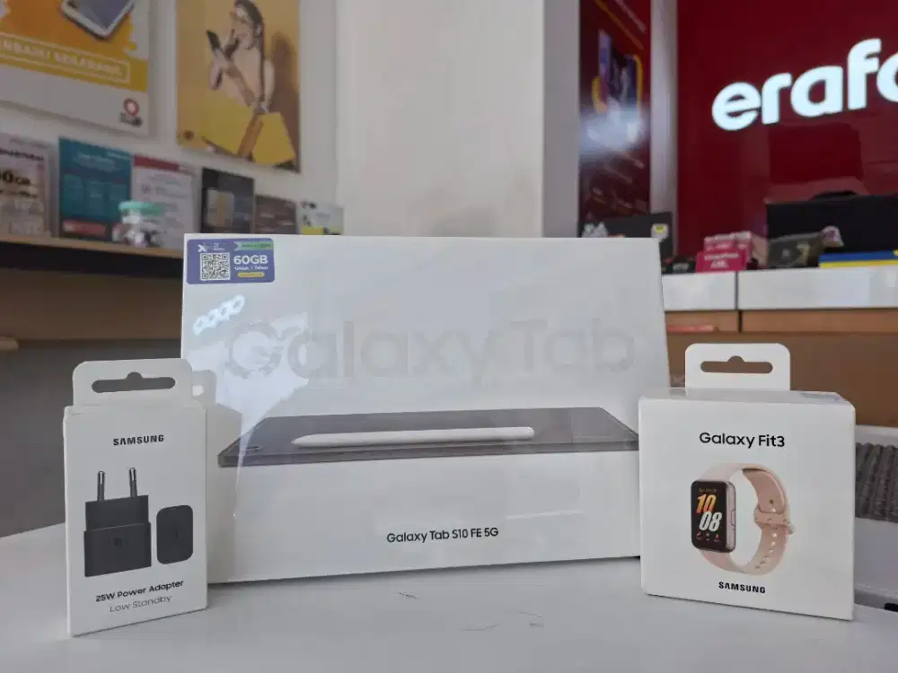 SAMSUNG GALAXY TAB S10FE FREE FIT3 + ADAPTER + SPEAKER