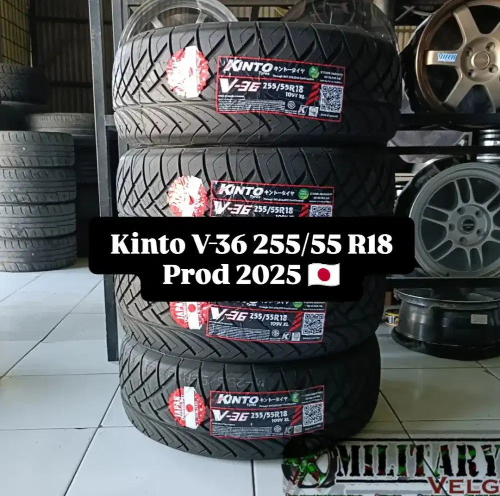 Kinto V-36 Made in Japan 255/55 R18 prod 2025
