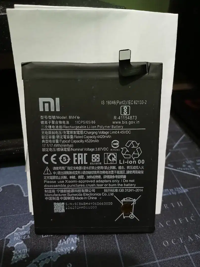 Baterai Xiaomi Poco F3