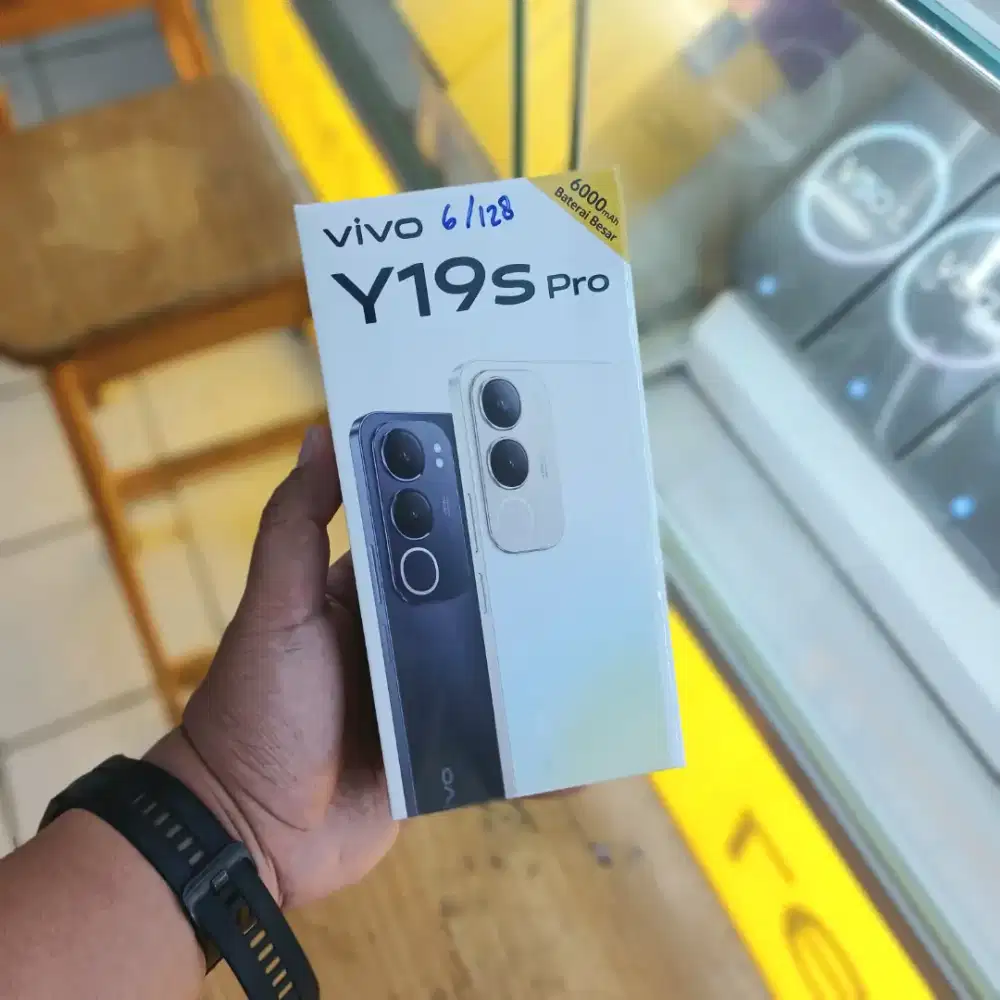 Vivo Y19s Pro 6/128 4/128 4/64 Gb New Baru Murah Garansi Resmi 1 Tahun