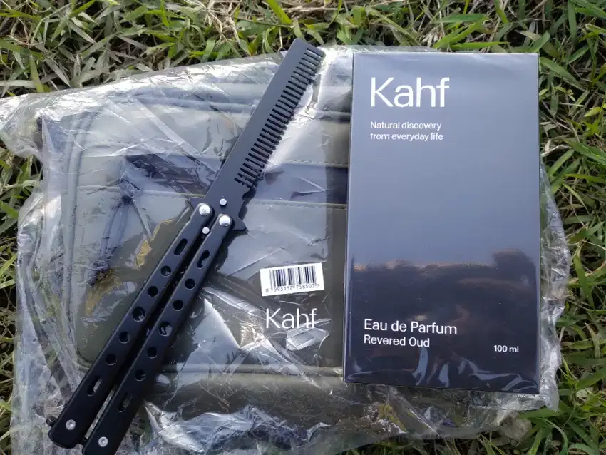 Parfum Revered Oud 100ml gratis Pouch Kahf & Sisir Besi Kahf